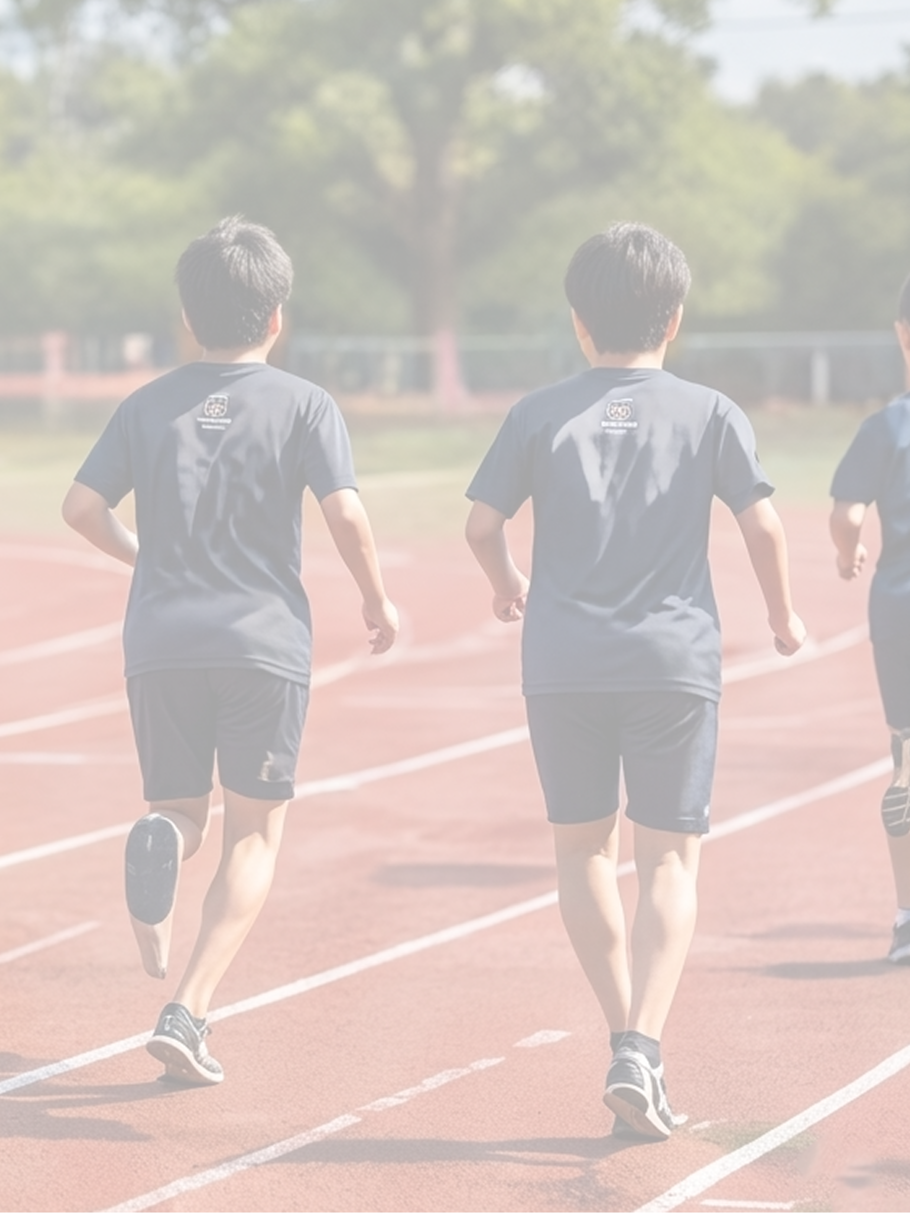 机に向かって勉強する学生服の男性